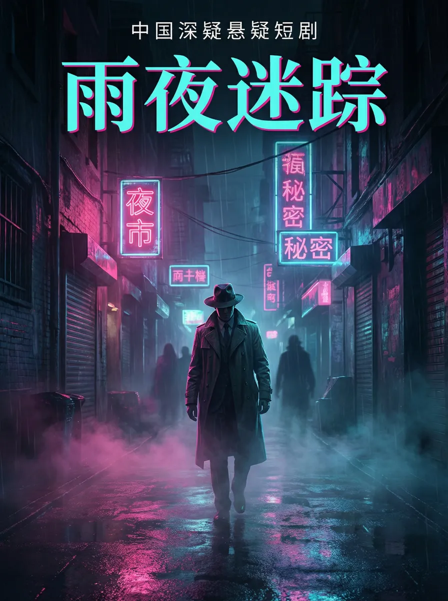 小明看看 悬疑追踪短剧 - 雨夜迷踪海报